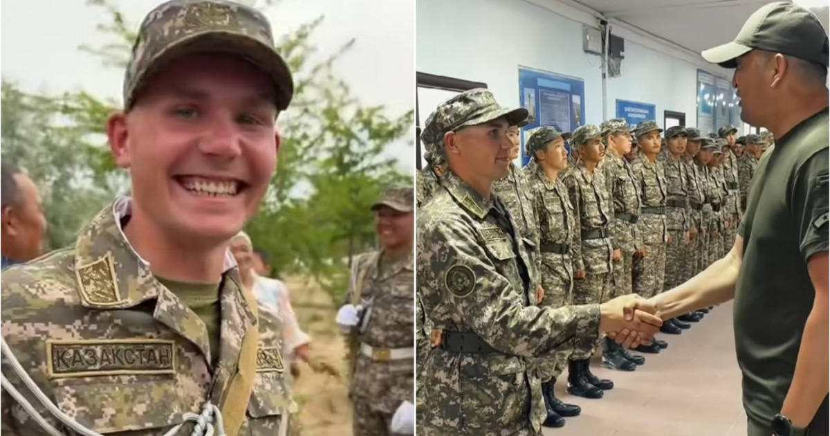 Желіде танымал болған сарбаз президенттік полкке ауыстырылды (ВИДЕО)