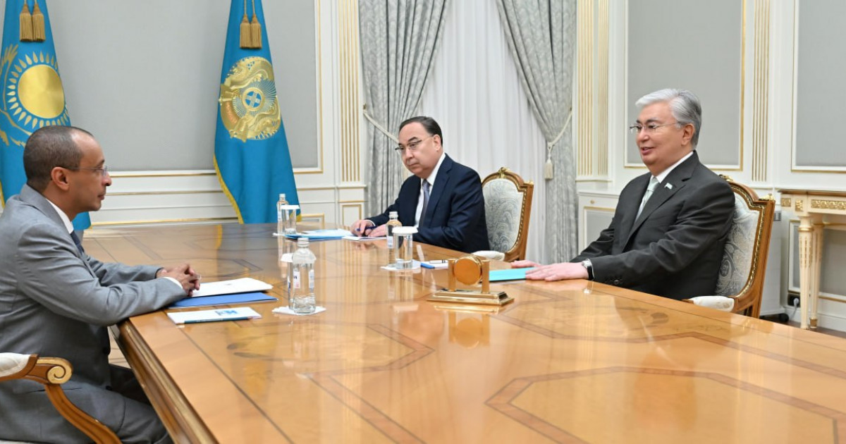 Мемлекет басшысы БАӘ-нің Қазақстандағы елшісін қабылдады