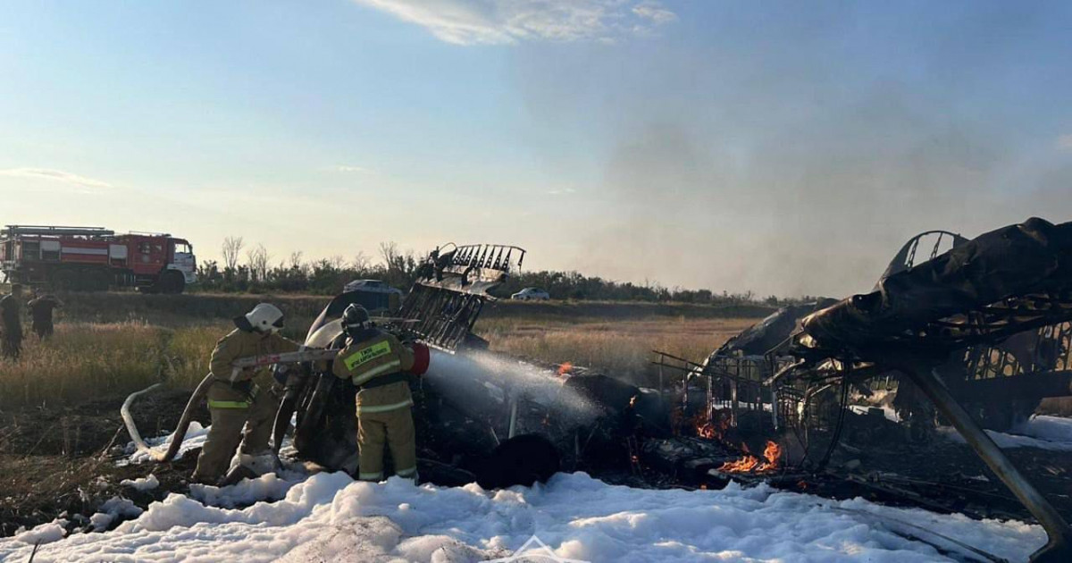 АН-2 ұшағы Ақмола облысында апатқа ұшырады
