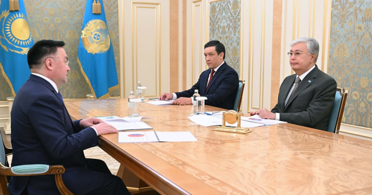 Тоқаев Жоғарғы Сот төрағасы Асламбек Мерғалиевті қабылдады