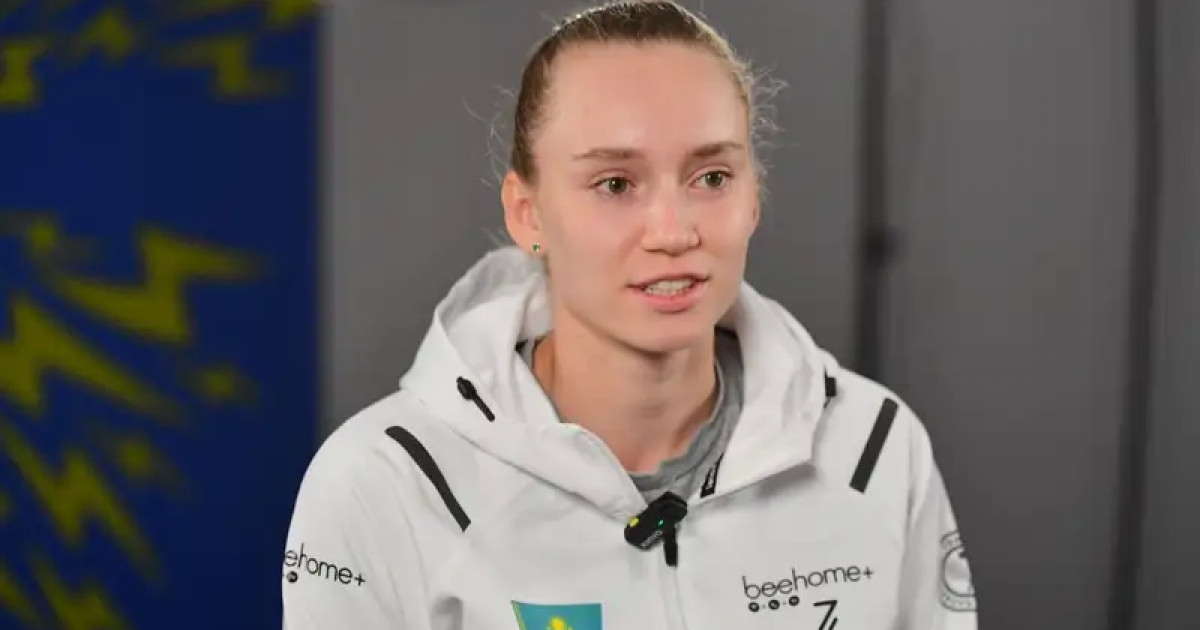 Олимпиадаға қатыса алмаған Елена Рыбакина мән-жайды түсіндірді