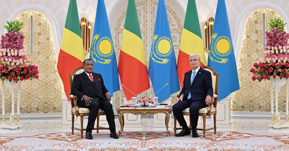 Тоқаев Конго ррезидентімен шағын құрамда келіссөз жүргізді