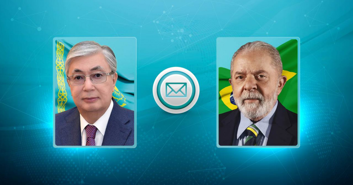 Мемлекет басшысы Бразилия президентіне көңіл айту жеделхатын жолдады