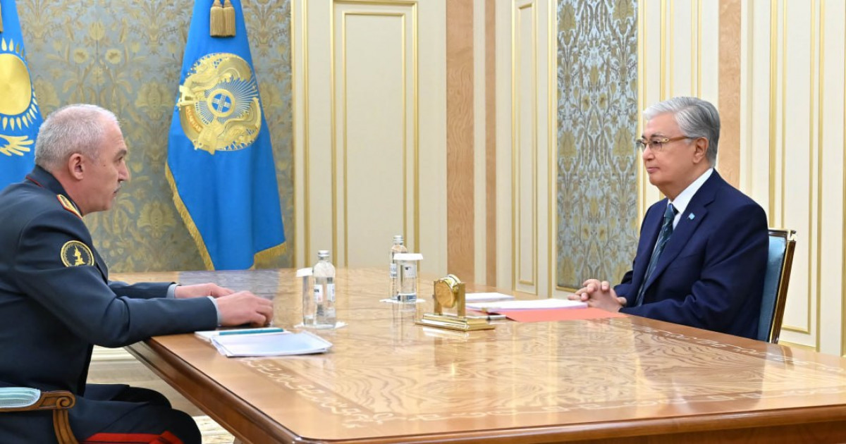 Президент Қорғаныс министрі Руслан Жақсылықовты қабылдады