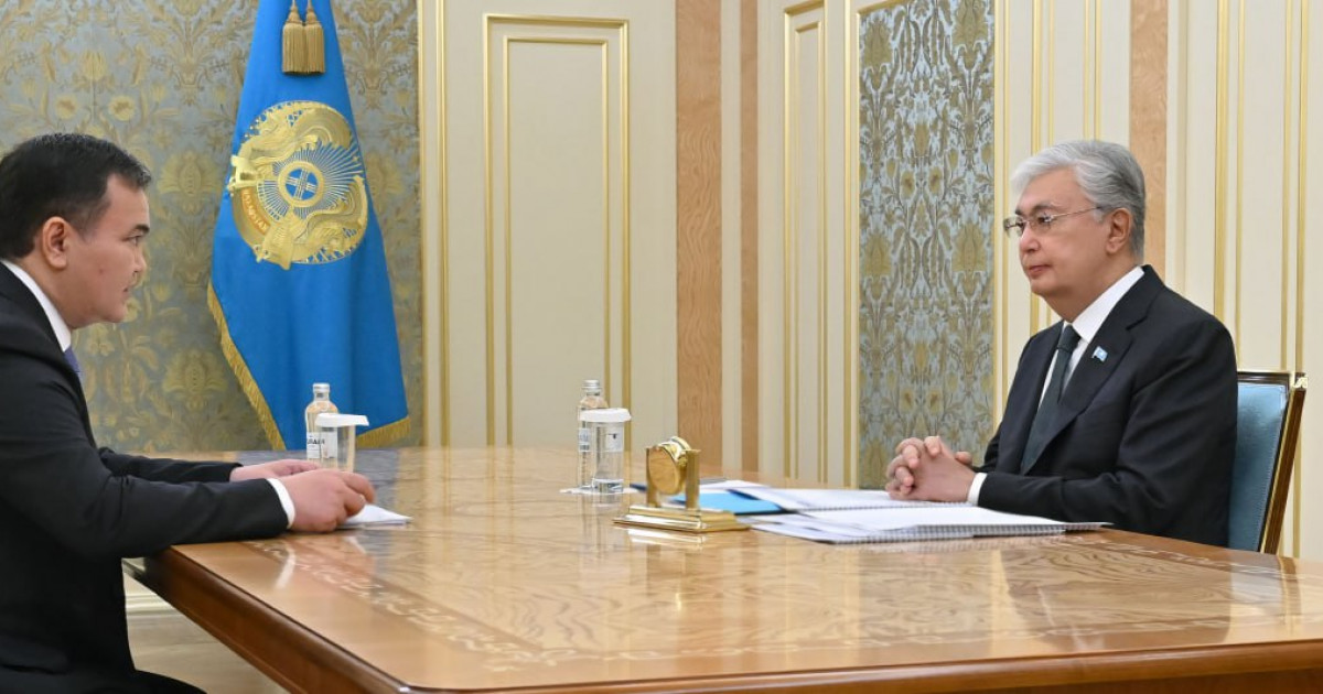 Мемлекет басшысы Астана қаласының әкімі Жеңіс Қасымбекті қабылдады
