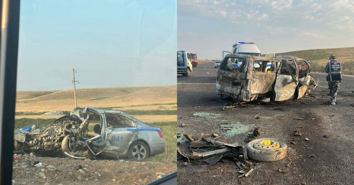Жамбыл облысында 6 адам жол апатынан қаза болды