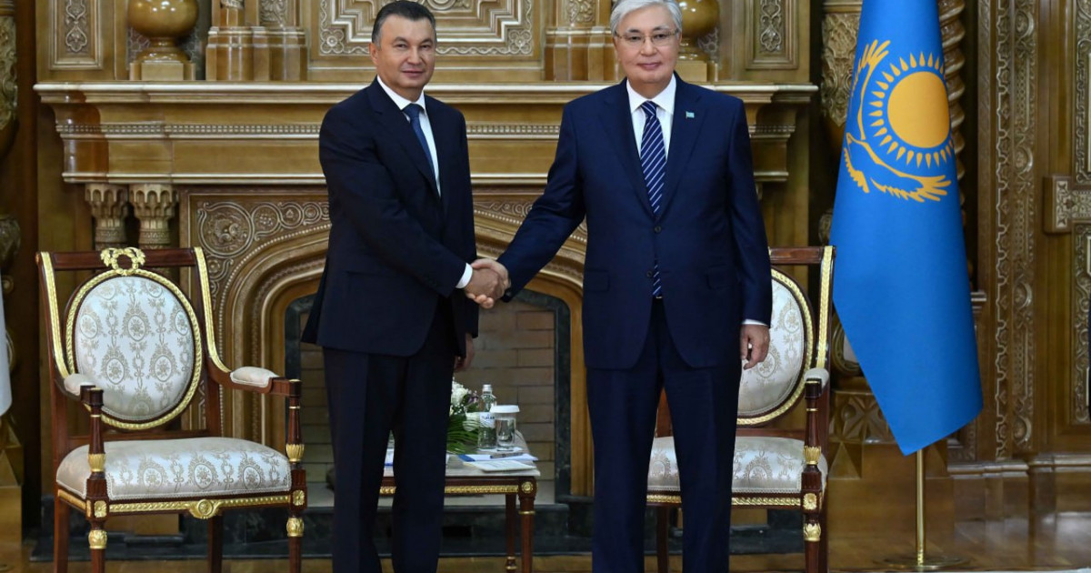 Қасым-Жомарт Тоқаев Тәжікстан Премьер-министрі Кохир Расулзодамен кездесті