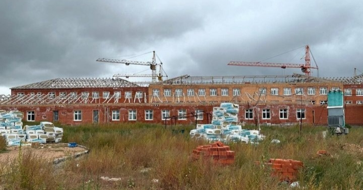 Қостанайда салынып жатқан жаңа мектепке қатысты дау шықты