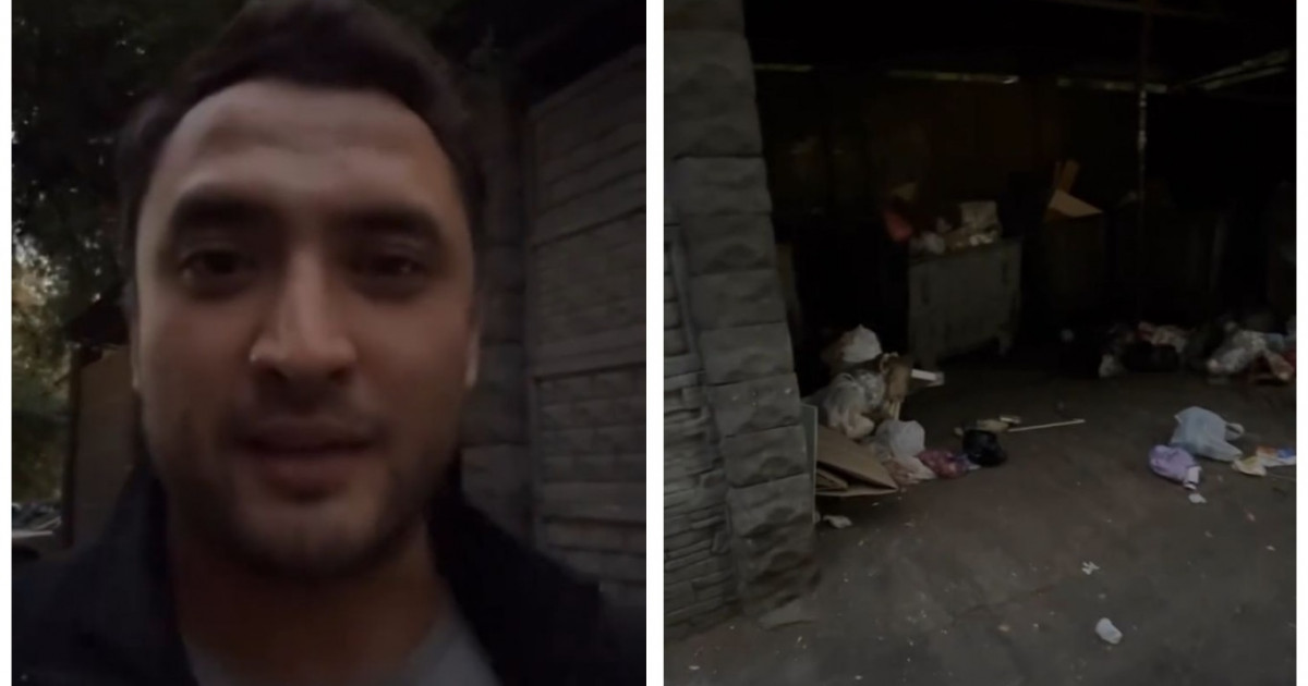 «Ұят қайда?»: Актер Тәуекел Мүсілім тұрғындардың мәдениетін сынға алды