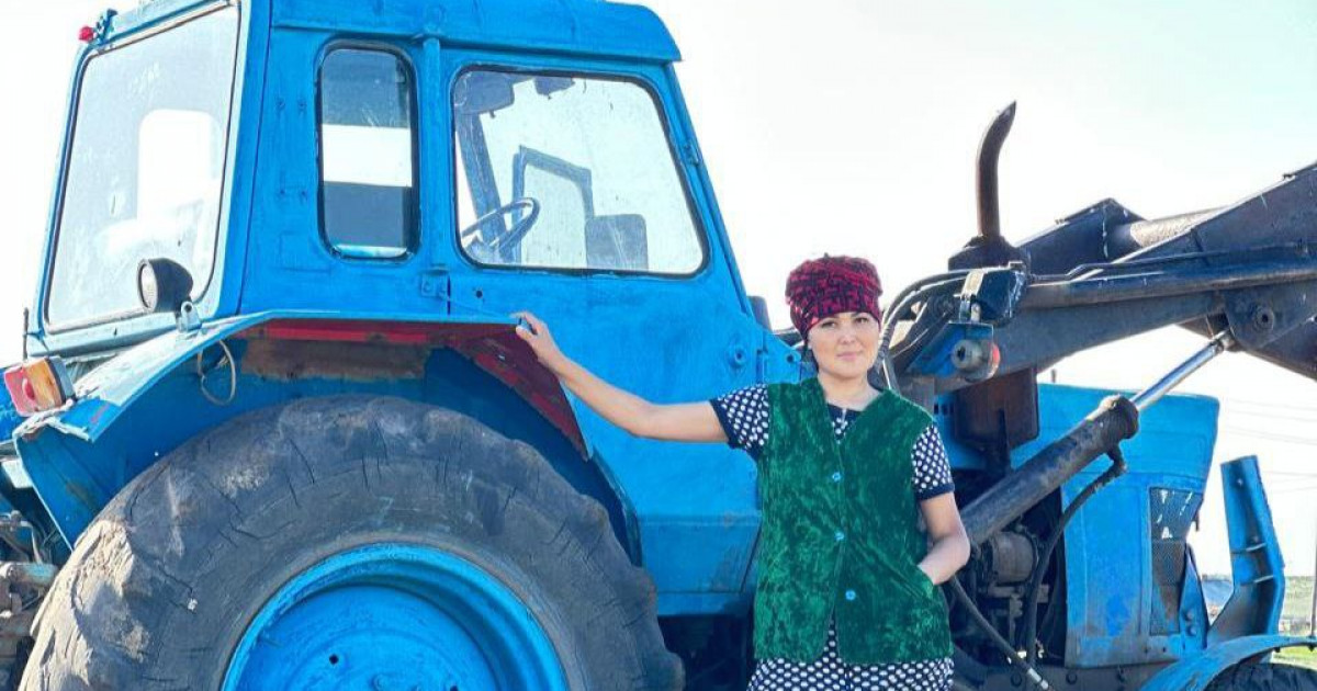 «Трактормен істейтін жұмыстың түгелін үйреніп алдым» – ауыл келіні