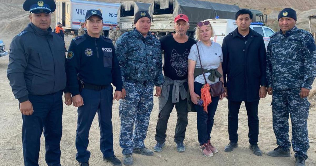Полицейлер тауда жоғалып кеткен Латвия азаматтарын тапты