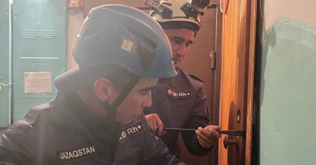 Петропавлда 76 жастағы қарт әже құтқарылды