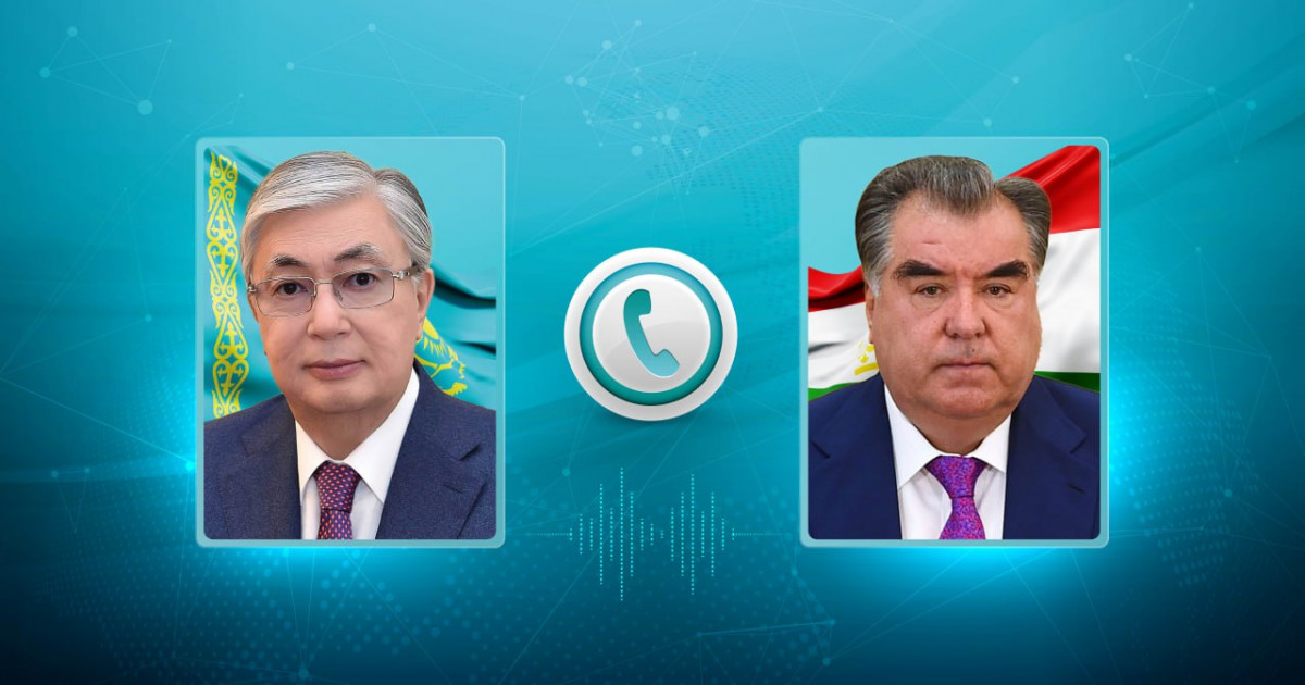 Мемлекет басшысы Тәжікстан президентімен телефон арқылы сөйлесті