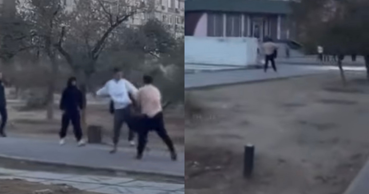 Ақтауда бір топ жасөспірім көшедегі адамдарды ұрып-соққан