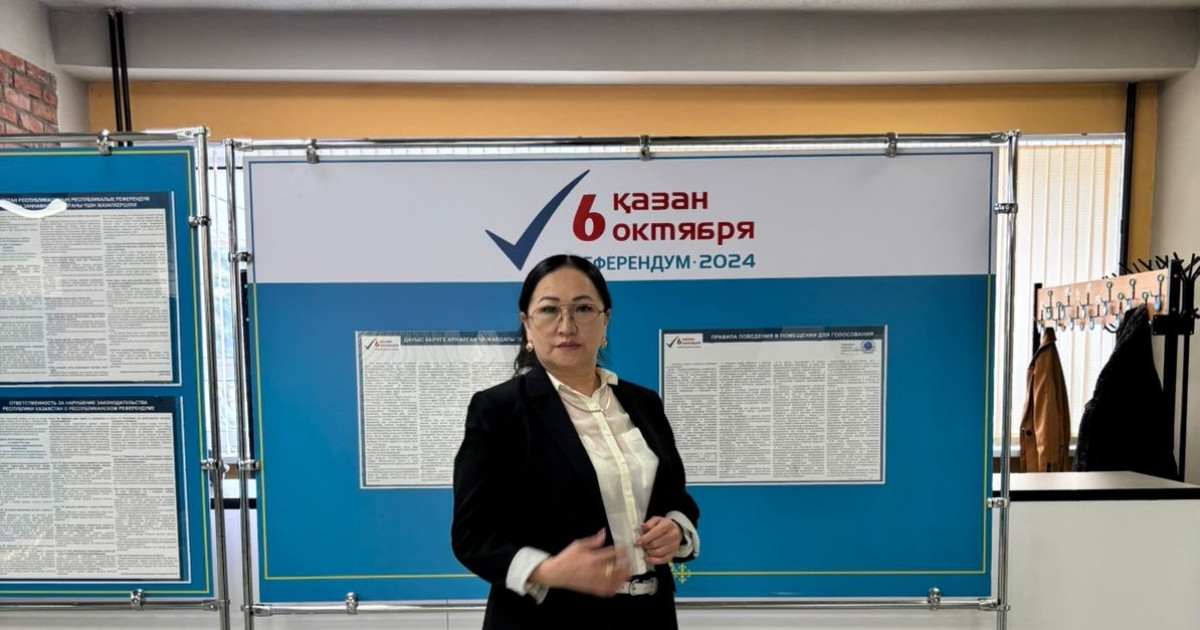"Сайлаушылар референдумның маңызын жете түсінеді" – бақылаушы