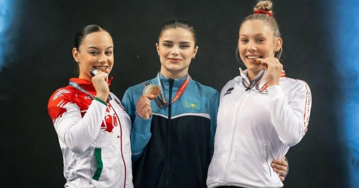 Қазақстандық гимнастшылар Мажарстанда өткен турнирде 2 алтын алды