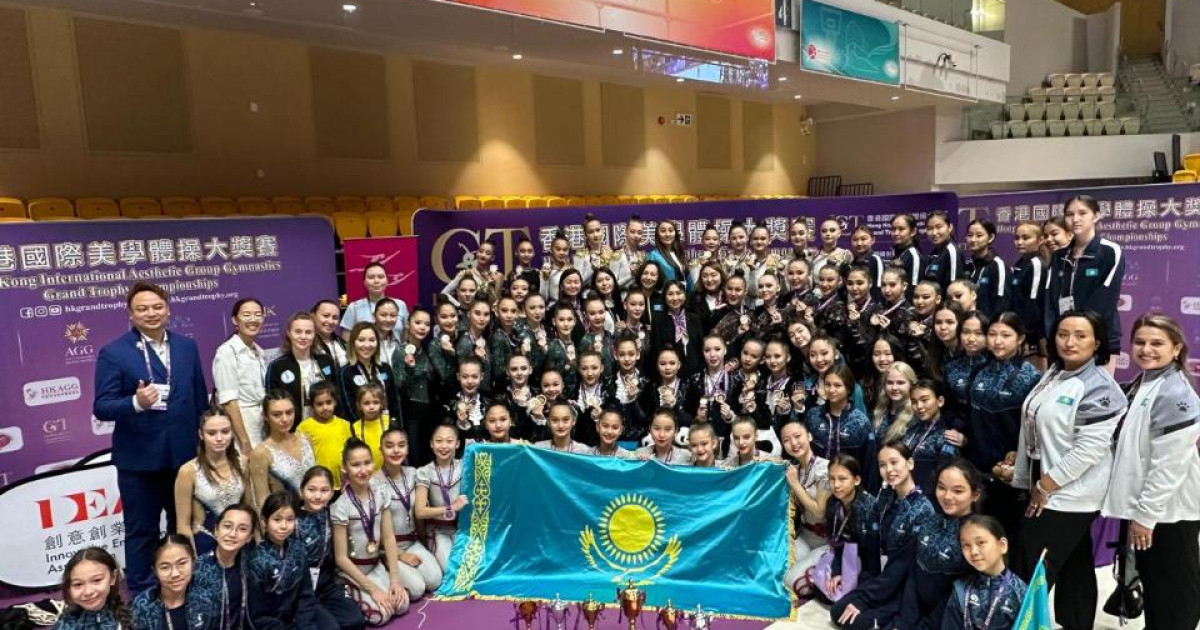 Астаналық гимнасшылар Азия чемпионатында күміс жүлдегер атанды