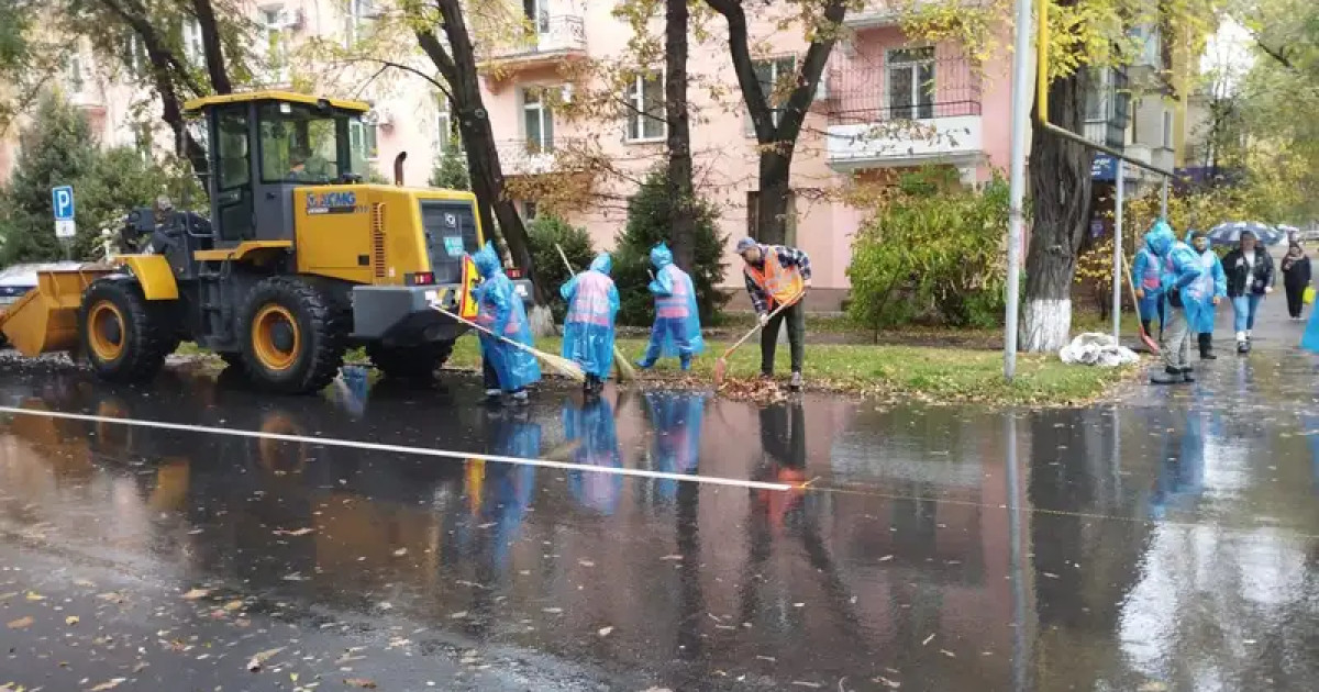 Алматының коммуналдық қызметі күшейтілген жұмыс режиміне көшті
