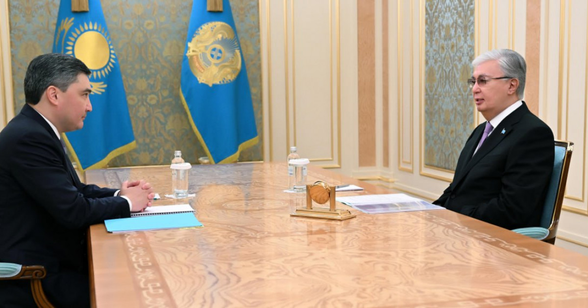 Мемлекет басшысы Олжас Бектеновті қабылдады