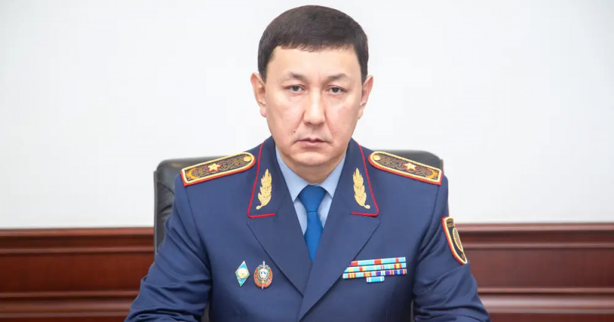 Айдос Рысбаев Ішкі істер министрінің орынбасары қызметінен босатылды