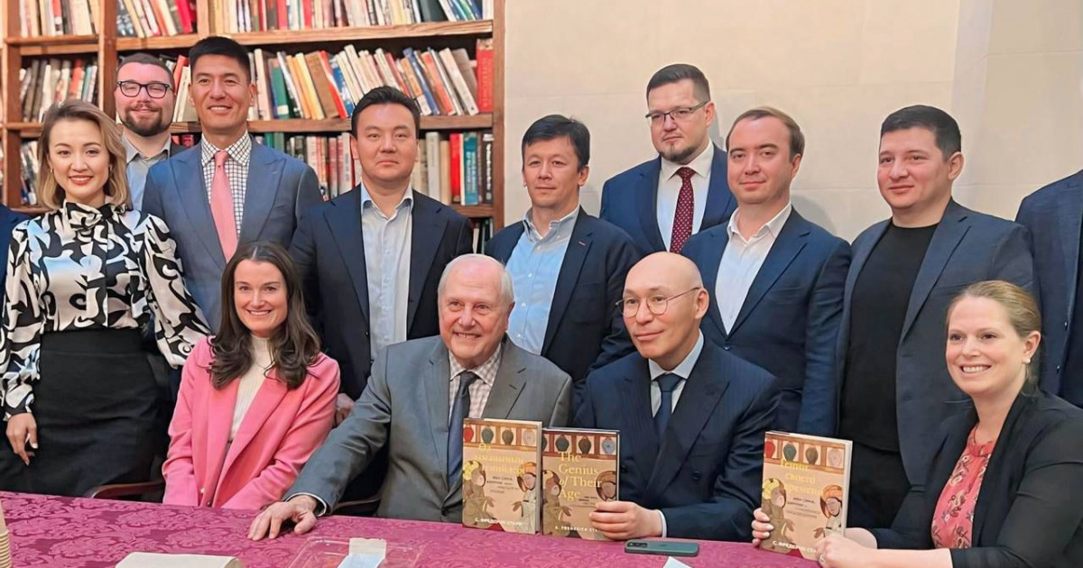 «Қазақ тілі» қоғамы Вашингтонда жаңа кітаптың таныстырылымын өткізді