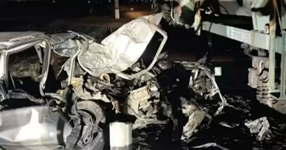 Ақмола облысында пойыз жеңіл көлікті жаншып, 3 адам қаза болды