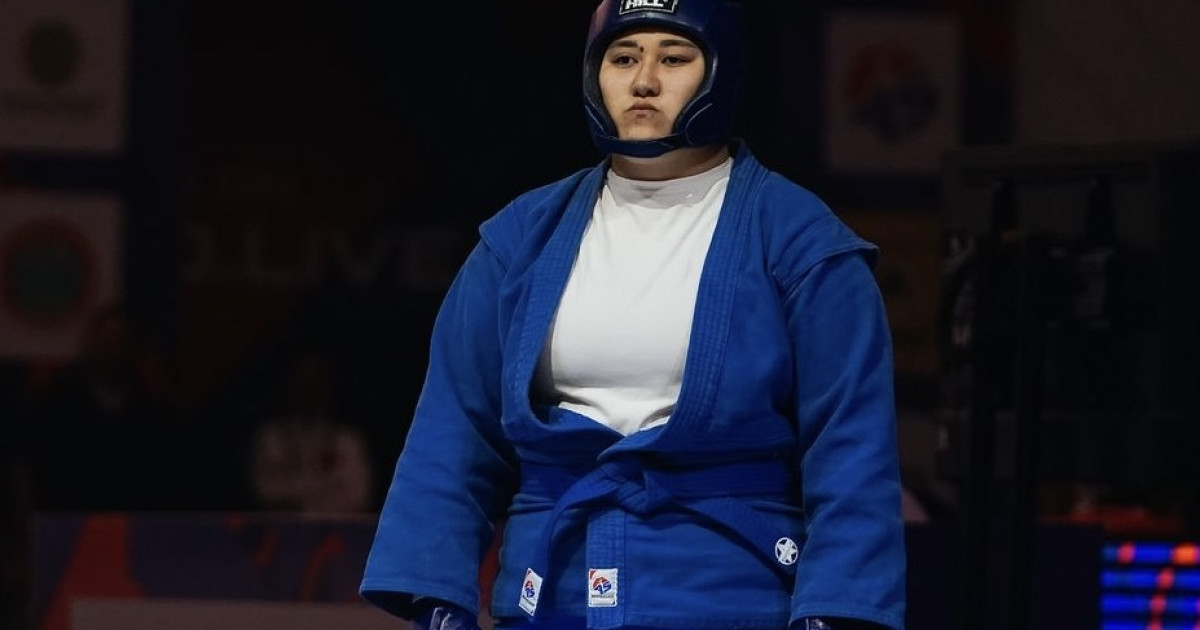 Тағы бір спортшымыз самбодан әлем чемпионы атанды