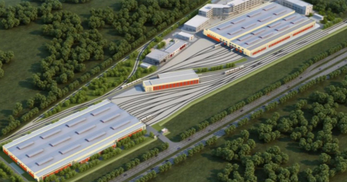 Елордада LRT депосының құрылысы басталды