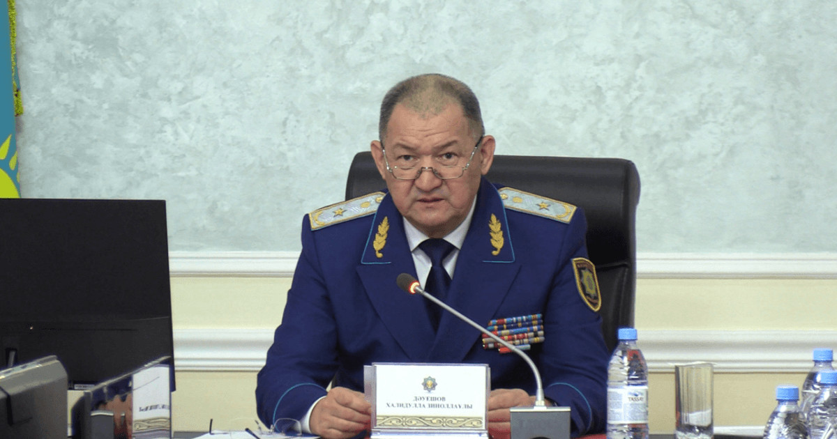 Ақтөбе облысының прокуроры қызметінен кетті