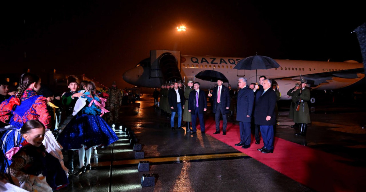 Қазақстан Президенті Мажарстанға мемлекеттік сапармен барды
