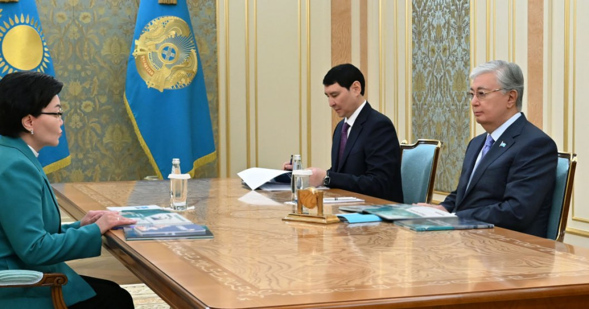 Президент Еңбек және халықты әлеуметтік қорғау министрін қабылдады
