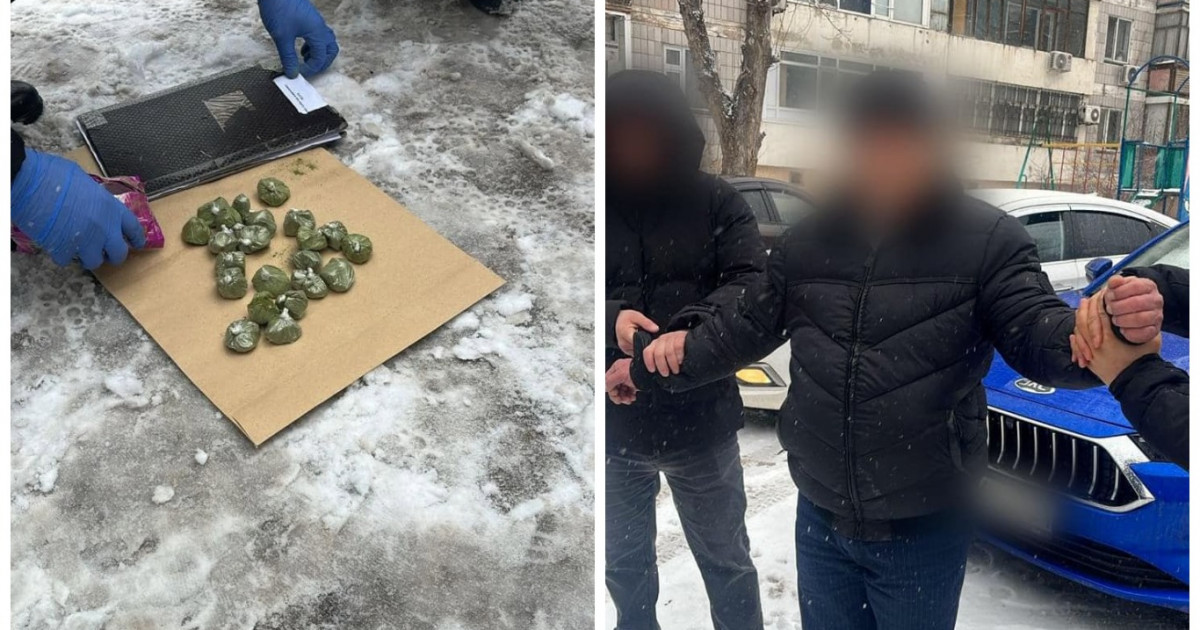 Есірткі таратуға қатысы бар деген күдікпен 53 жастағы астаналық ұсталды