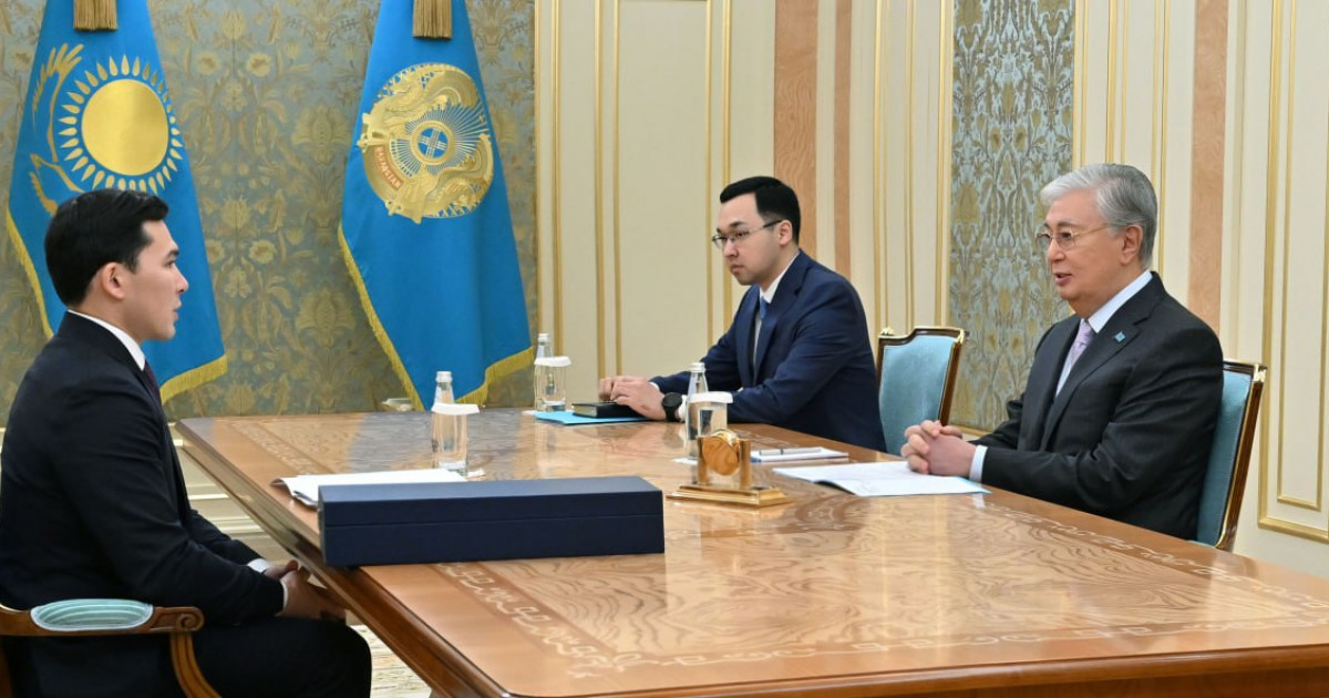 Президент Ербол Мырзабосыновты қабылдады