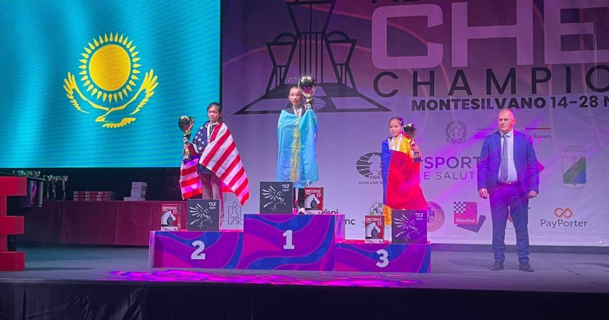 Шахматшы Аланна Берікқызы мен Марк Смирнов әлем чемпионатында топ жарды