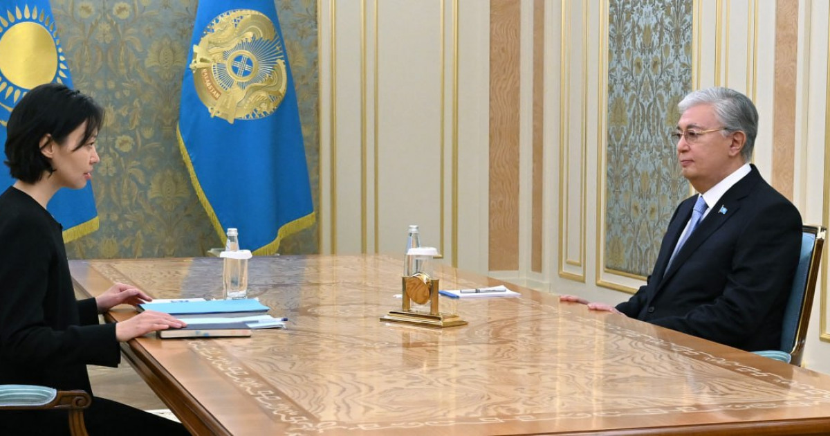 Президент Зүлфия Сүлейменованы қабылдады