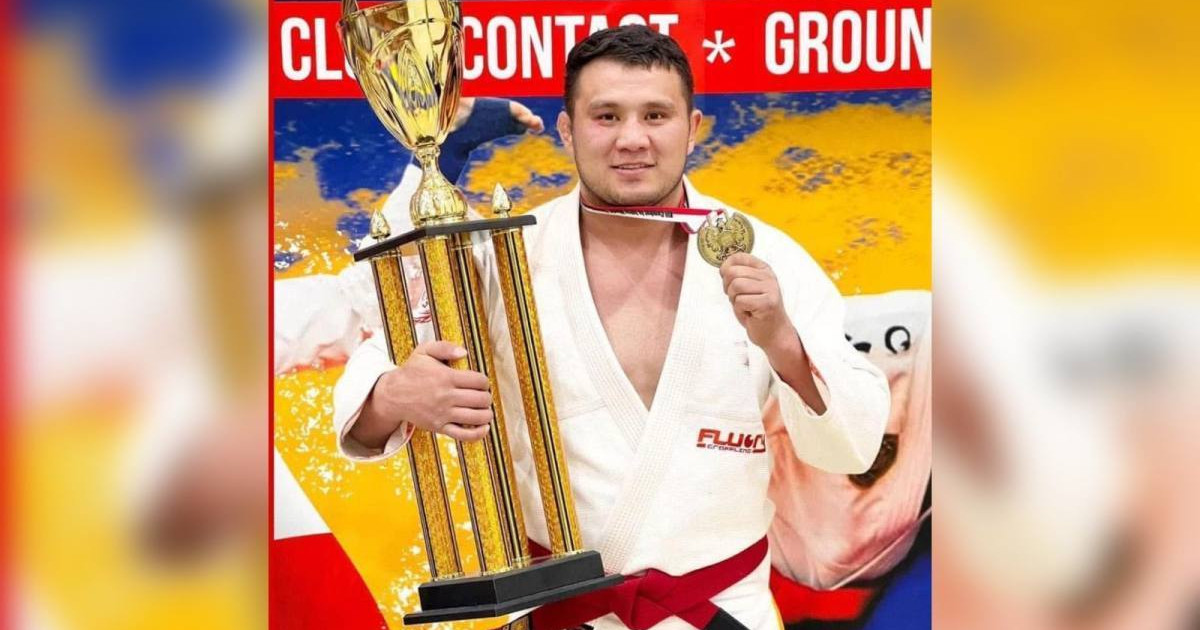 Қазақстандық полицей джиу-джитсудан әлем чемпионы атанды