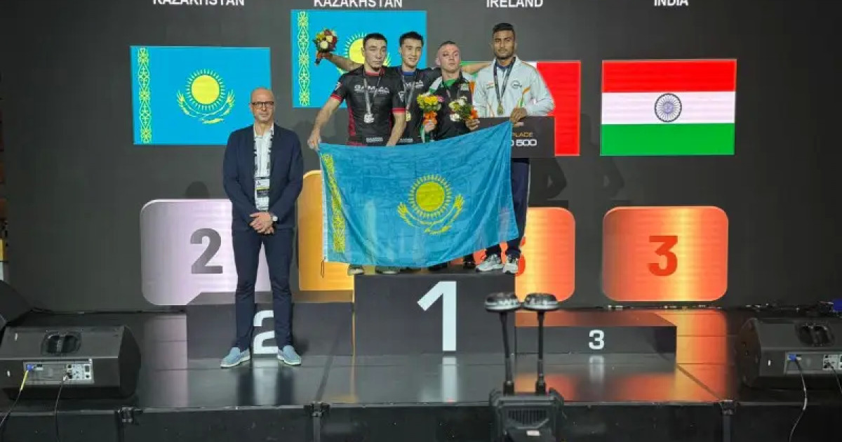 Қазақстан құрамасы ММА бойынша әлем чемпионатында 7 алтын медаль жеңіп алды