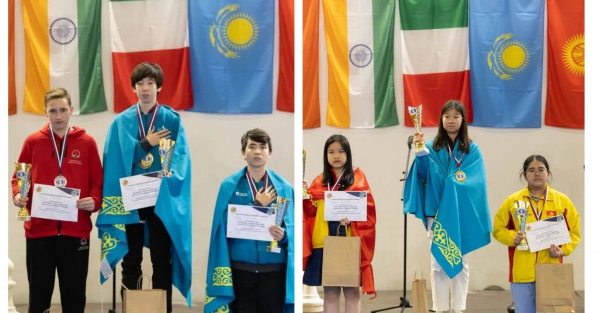 Қазақстандық шахматшылар әлем чемпионатында 10 медаль жеңіп алды