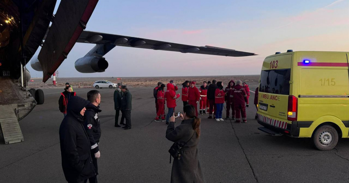 Ұшақ апатынан зардап шеккен 9 ресейлік Мәскеуге кетті