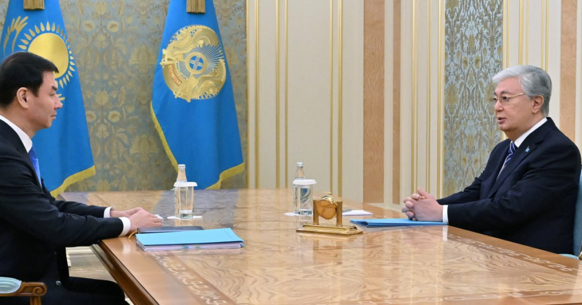 Президент жаңа қызметке тағайындалған Дархан Сатыбалдыны қабылдады