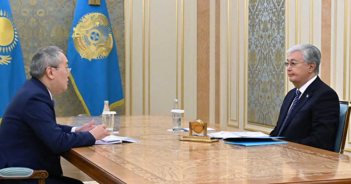 Президент Қаржылық мониторинг агенттігінің төрағасын қабылдады