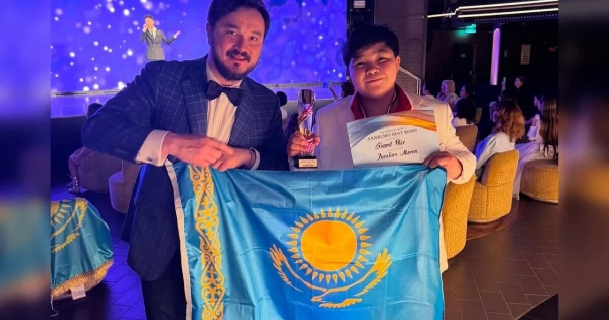 Жас әнші Ержан Максим Дубайда жеңімпаз атанды