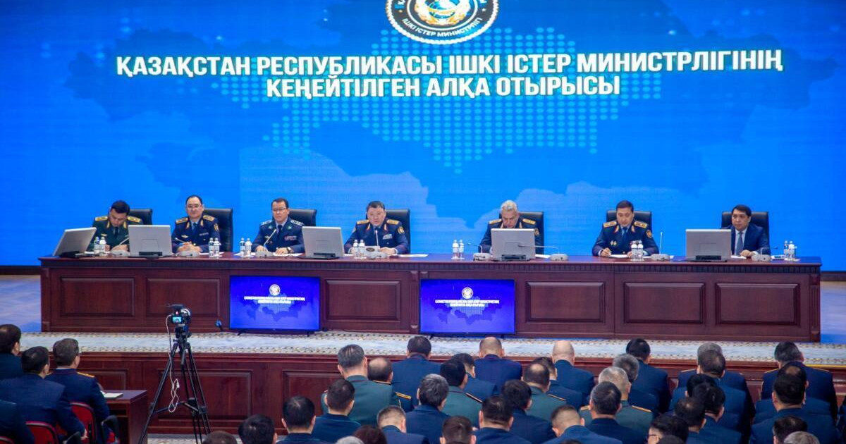 ІІМ: Былтыр елімізде қылмыс саны 12,5 мыңға азайған