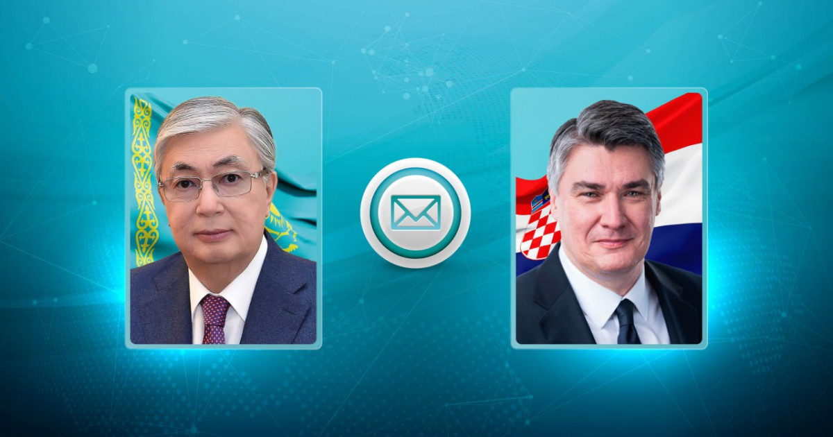 Тоқаев Хорватия президенті Зоран Милановичті құттықтады