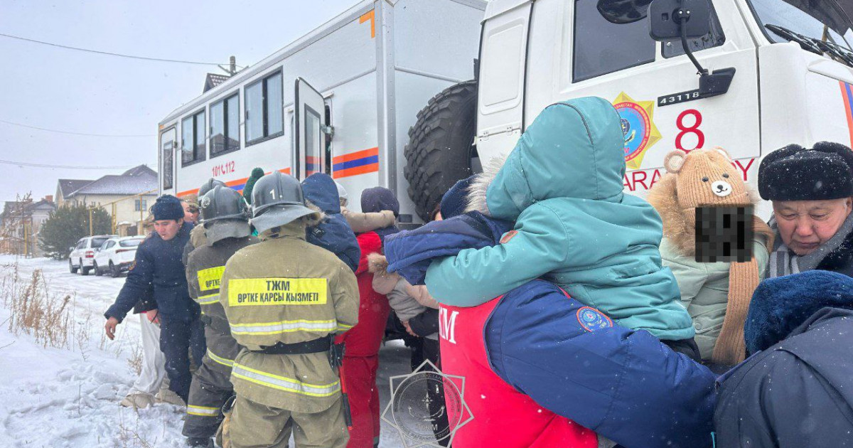 Қарағандыда балабақшадан 82 бала эвакуацияланды