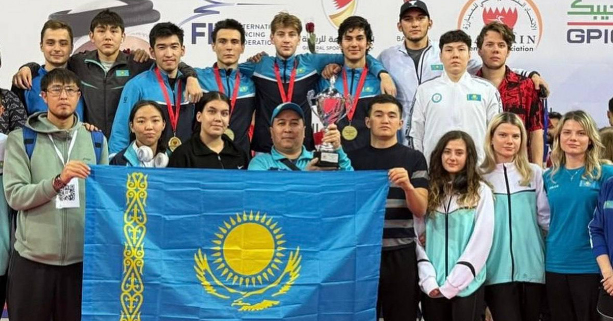 Қазақстандық шпагашылар Бахрейнде әлем кубогын жеңіп алды