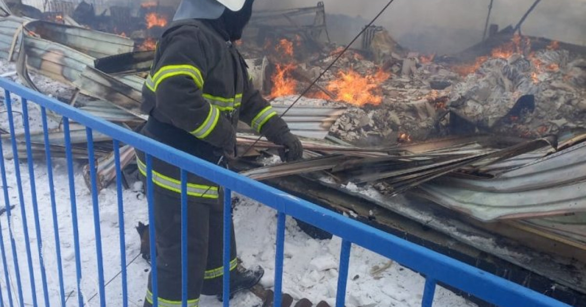 Павлодар облысында ауыл мектебі өртеніп кетті
