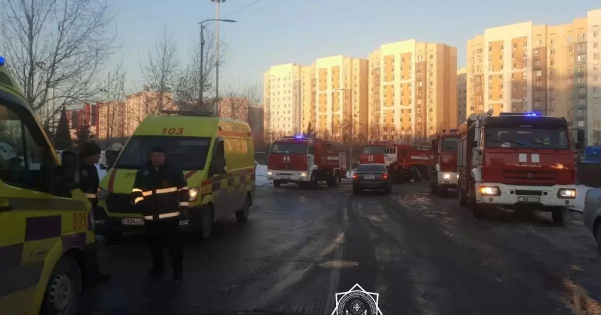 «Алматы Аренадағы» өрттен зардап шеккен үш бала ауруханаға түсті