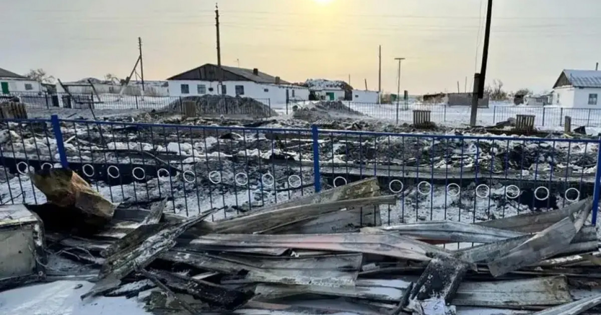 Павлодарда жанып кеткен мектептің орнына жаңа ғимарат салынады