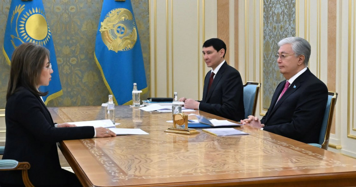 Мемлекет басшысы Мәдина Әбілқасымованы қабылдады